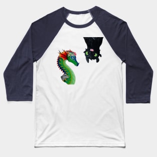 Glory and Toothless Crossover Baseball T-Shirt